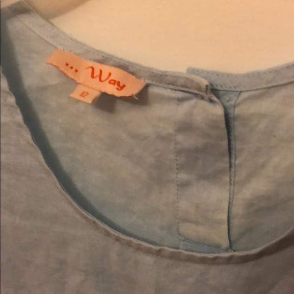 Light Baby Blue Tank Top🗺 - Picture 3 of 5